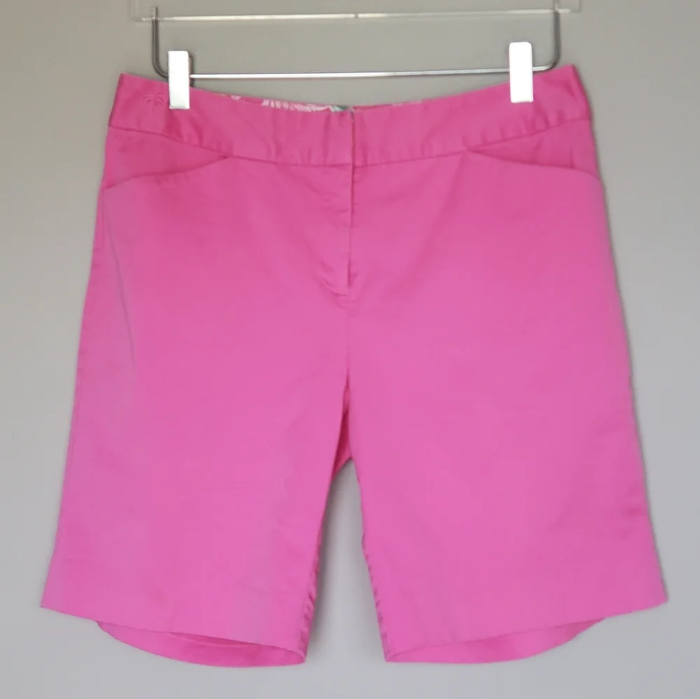 Lilly Pulitzer Pink Women's Bermuda Shorts - Picture 2 of 8